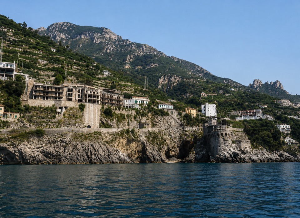 Costruzione Hotel Due Torri, seconda fase